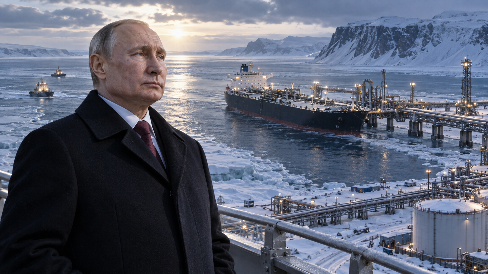 Putin Launches Vostok Oil as Arctic Crude Exports Enter Shipping Phase