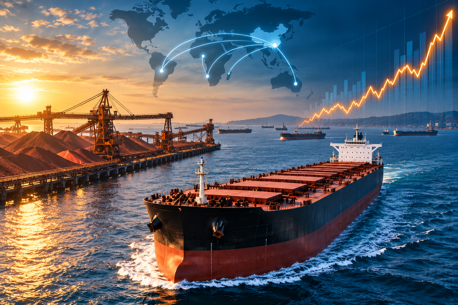 Capesize Rates Hit Highest Since 2021 as Strength Spreads Into Asset Values and Newbuildings