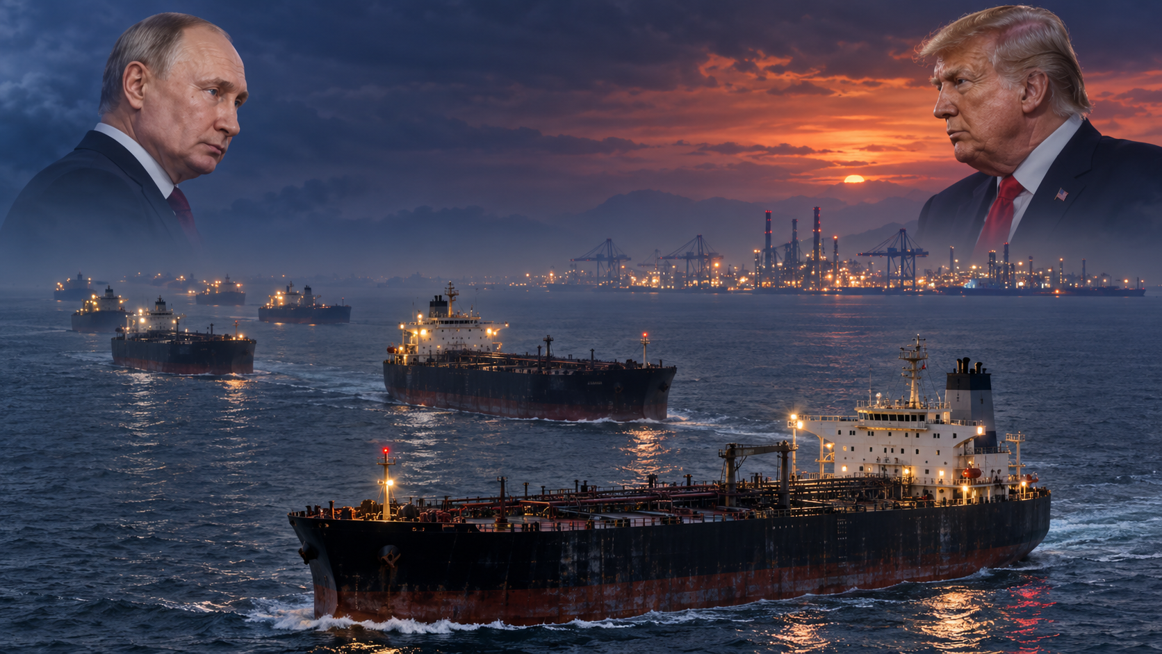Trump angin. US Shadow Fleet Law Raises New Risks for China’s Russian Oil Trade